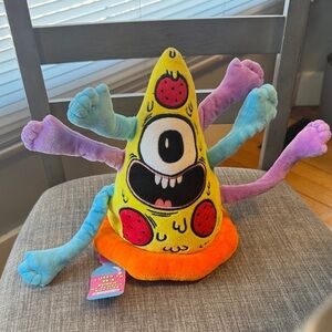 Meow Wolf 9" Za Pizza Pals Playzone Alien Souvenir Plushie Posable Arms